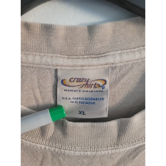 Vintage Kona Coffee Stained Hawaii Crazy Shirt Tee - Picture 6 of 8